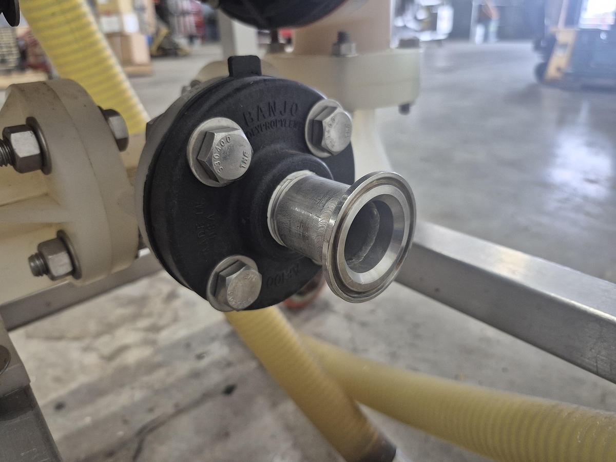 Used Sandpiper Air-Powered Double Diaphragm Pump