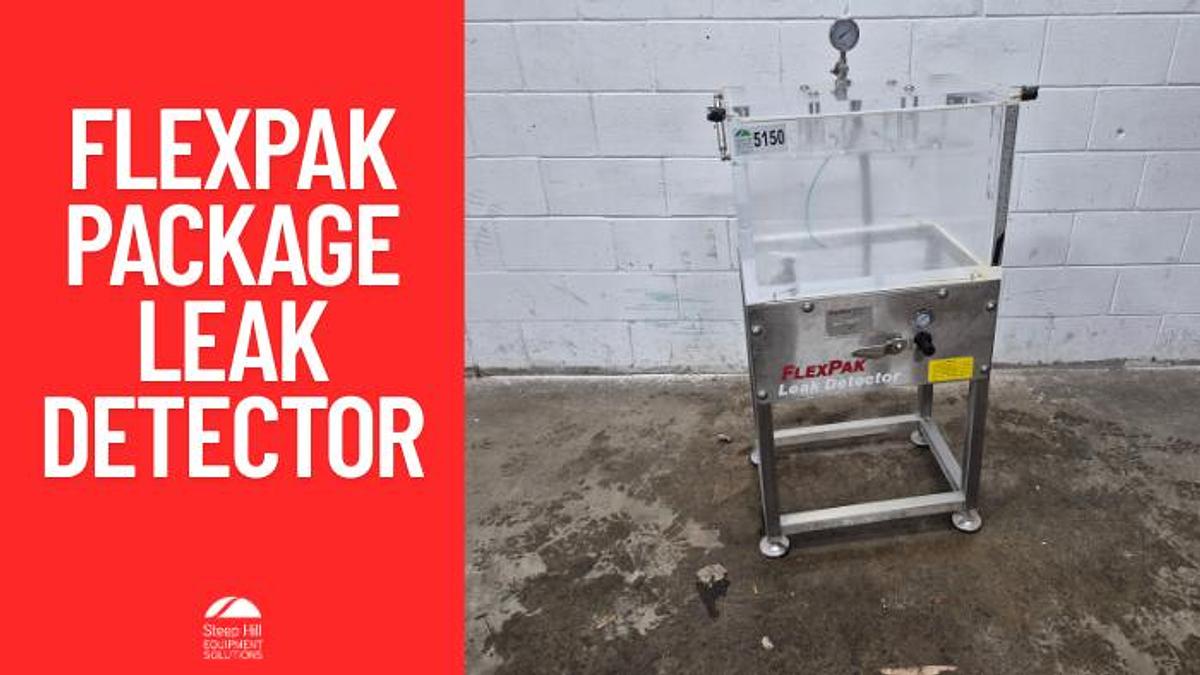 Used FlexPak Package Leak Detector & Seal Integrity Tester