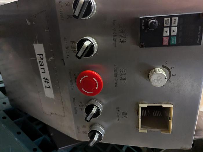 Used Stainless Steel Coating Pan