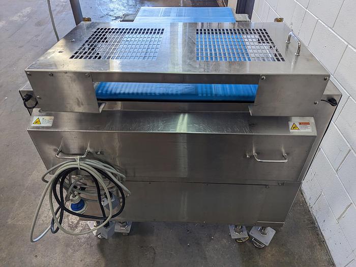 Used Rheon 4C496-7 Row Multiple Device-Transfer Conveyor