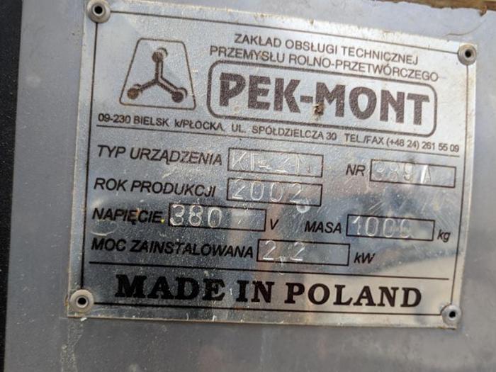 Used Pek-Mont KP-2N Steam Oven