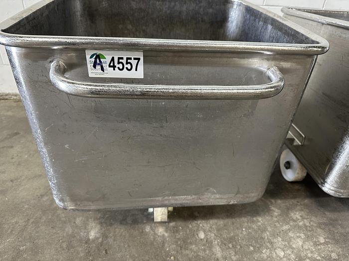 Used Stainless Steel Meat Buggies