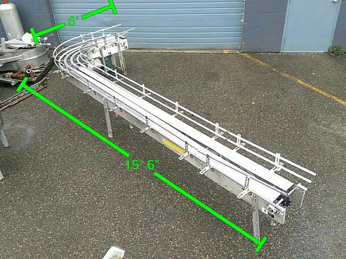 Used J- or L-shaped Conveyor