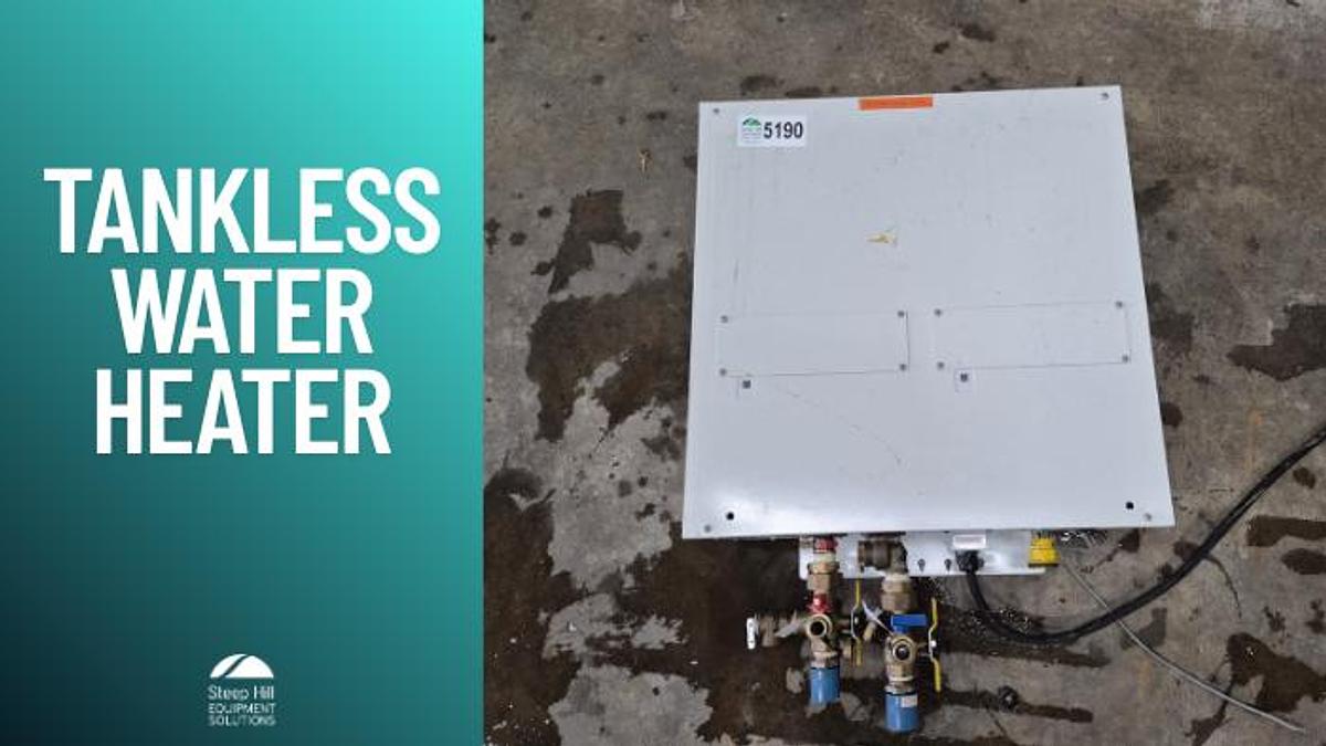 Used A.O. Smith Natural Gas Tankless Water Heater