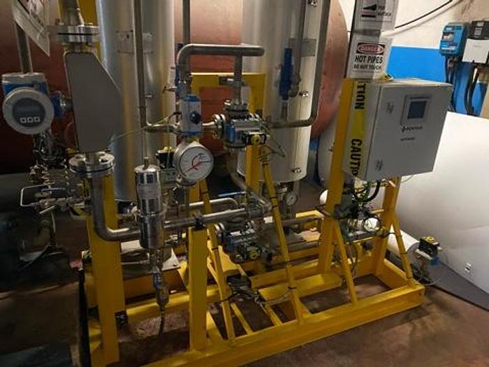 Used Compressor Room with Wittemann Hasselberg CO2 Packaged & Haffmans