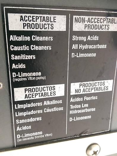 Used Johnson Diversey Foaming Cleaner