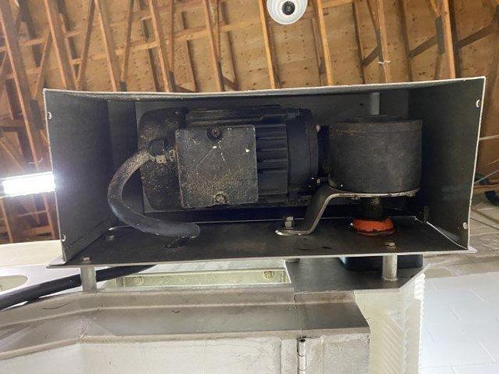 Used 5' High Cleated Incline Conveyor