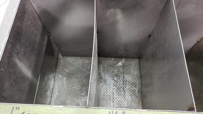 Used Accent 6-Compartment Storage Cart