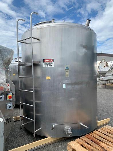 Used Cherry-Burrell 2000 Gallon Jacketed Tank