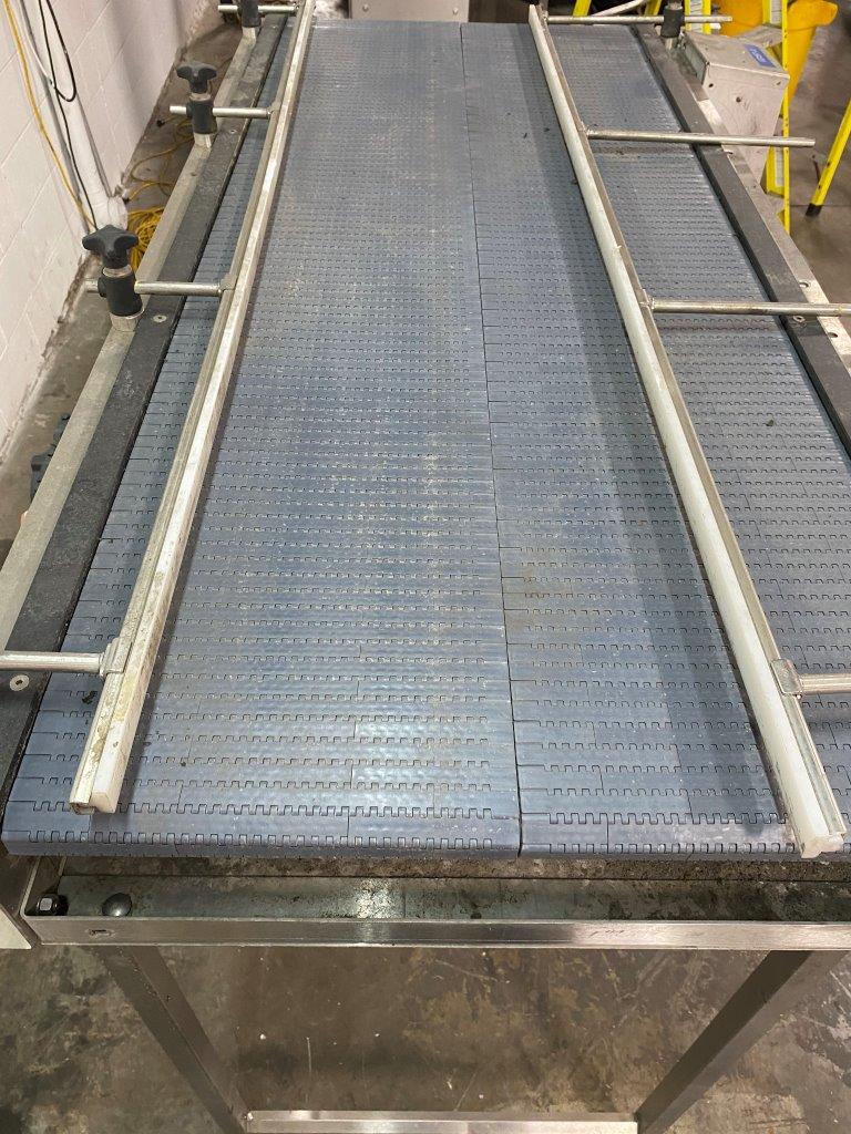 Used LaGrotta 5'L Double Belt Conveyor