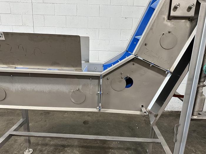 Used Incline Modular Conveyor