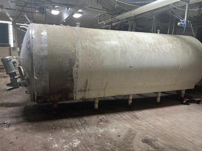 Used Cherry-Burrell SS Horizontal Dairy Tank
