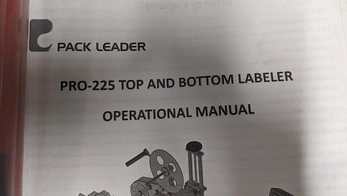 Used Pack Leader PRO-225 Auto Labeller