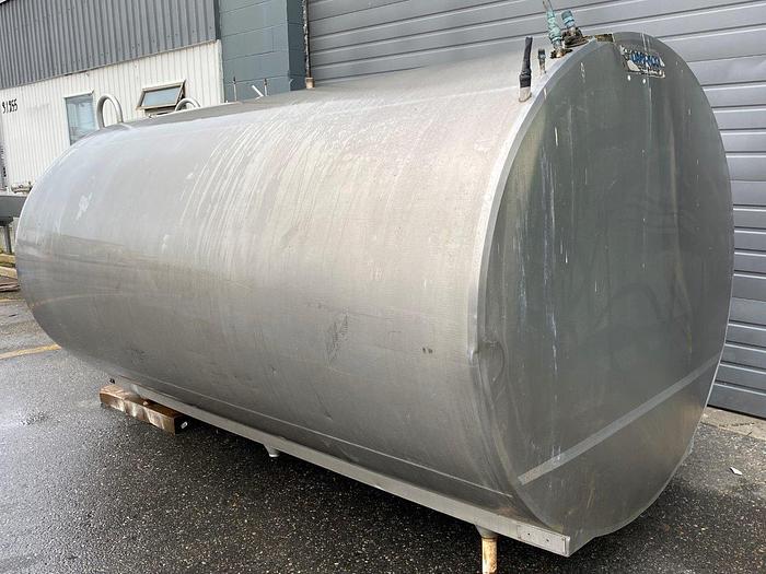 Used DEC Dari-Kool 1500 Gallon Dairy Tank