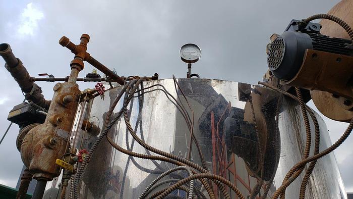 Used Fulton 60 BHP Gas-Fired Steam Boiler