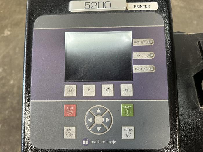 Used Markem-Imaje 5200 Ink Jet Printer