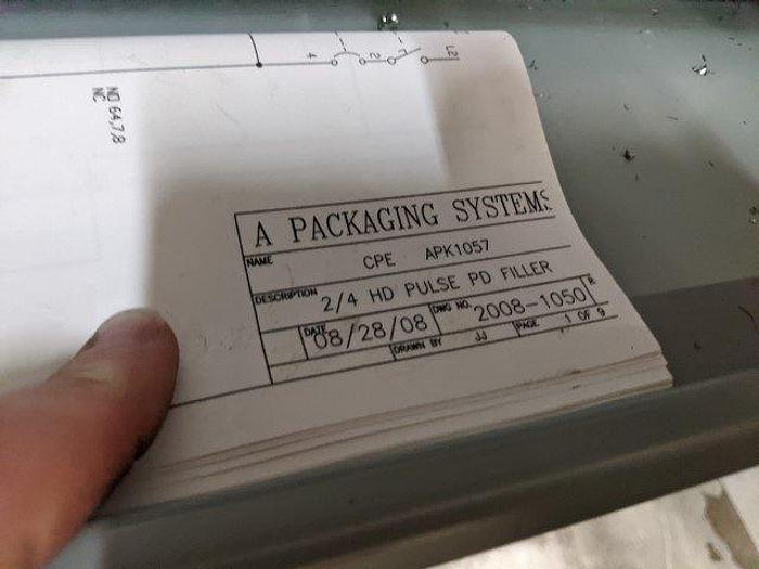 Used APS 4-Head Pump Filler