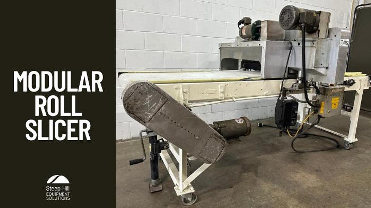 Used LeMatic BF-10 Modular Roll Slicer