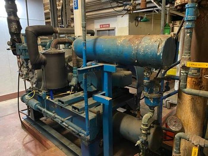 Used Compressor Room with Wittemann Hasselberg CO2 Packaged & Haffmans