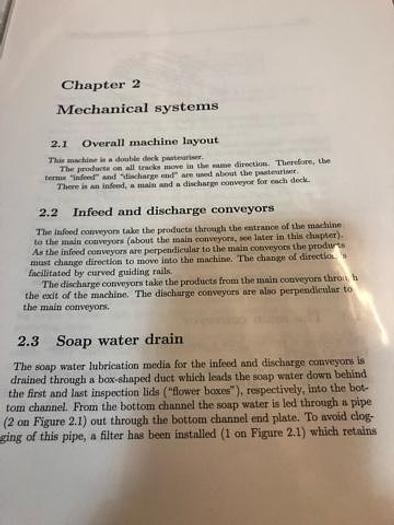 Used Sander Hansen Tunnel Pasteurizer