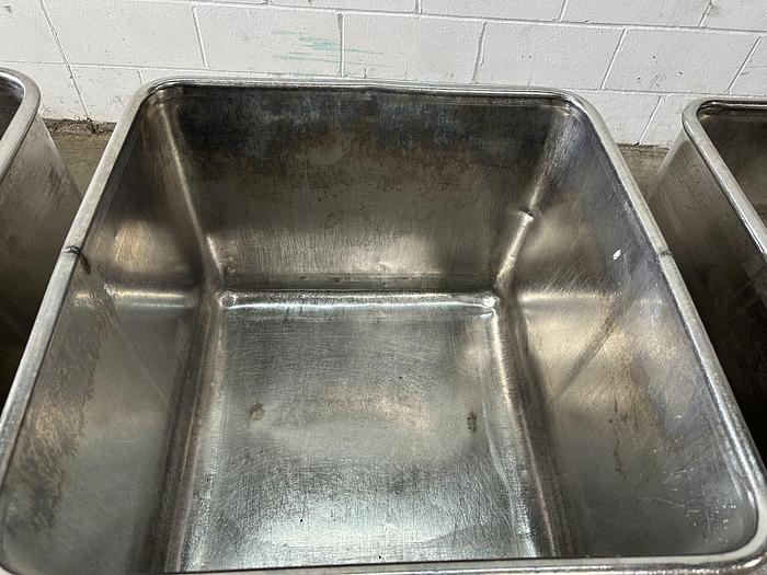 Used Stainless Steel Meat Buggies