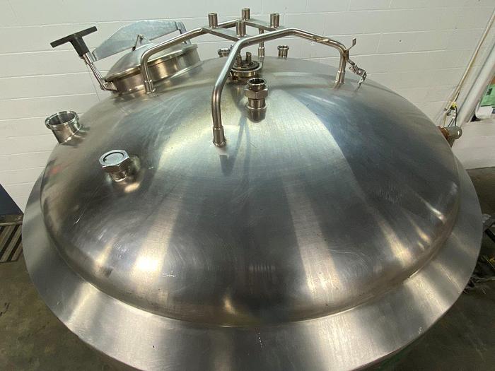 Used Crepaco 600 Gallon Jacketed Dairy Tank