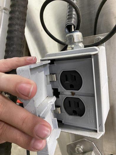 Used 250 Gallon Cone-Bottomed Tank