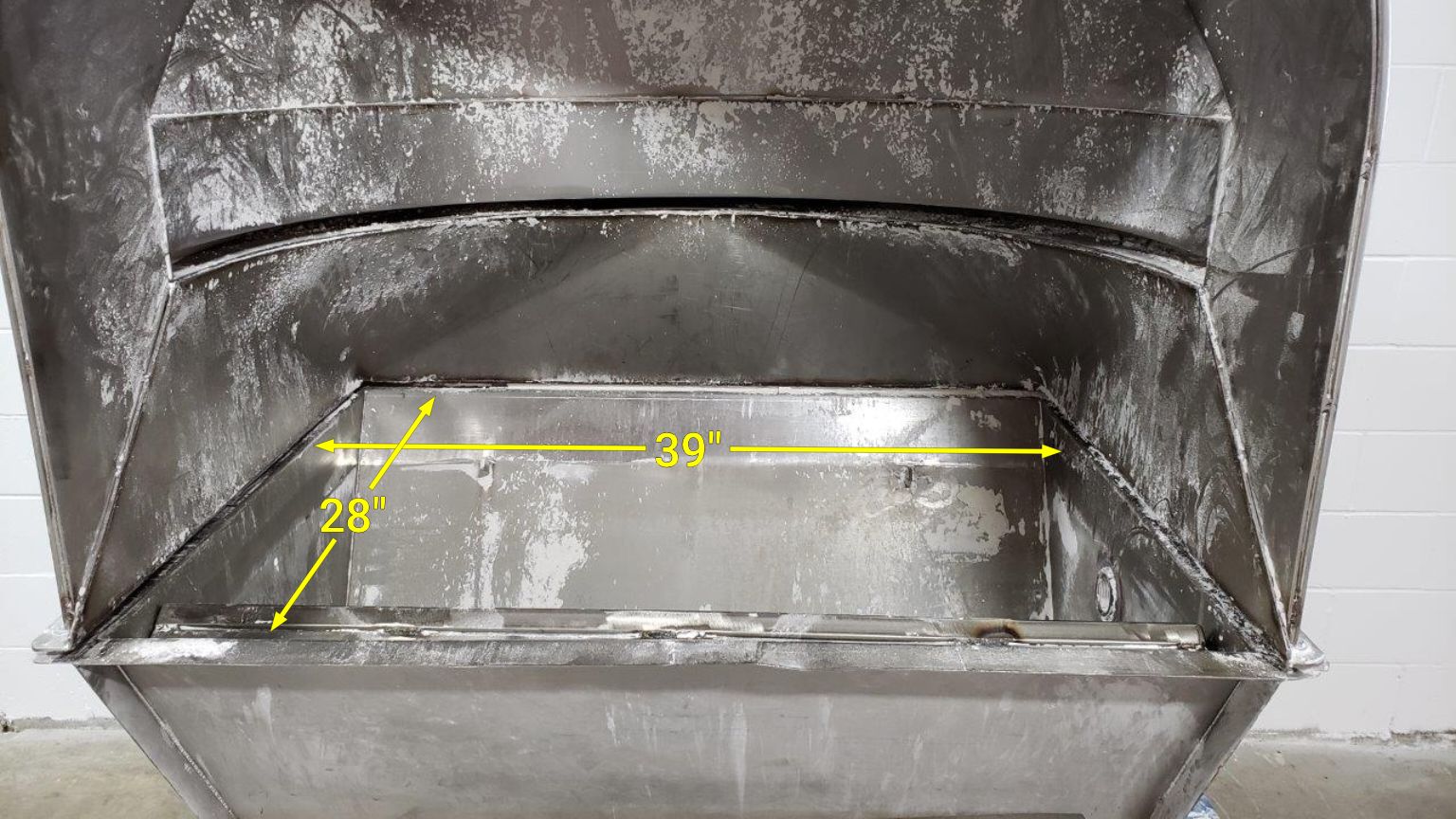 Used WAM Single Shaft Screw Feeder with Hopper