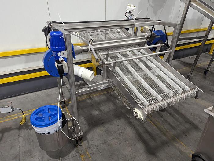 Used Rinse & Dry Berry Conveyor