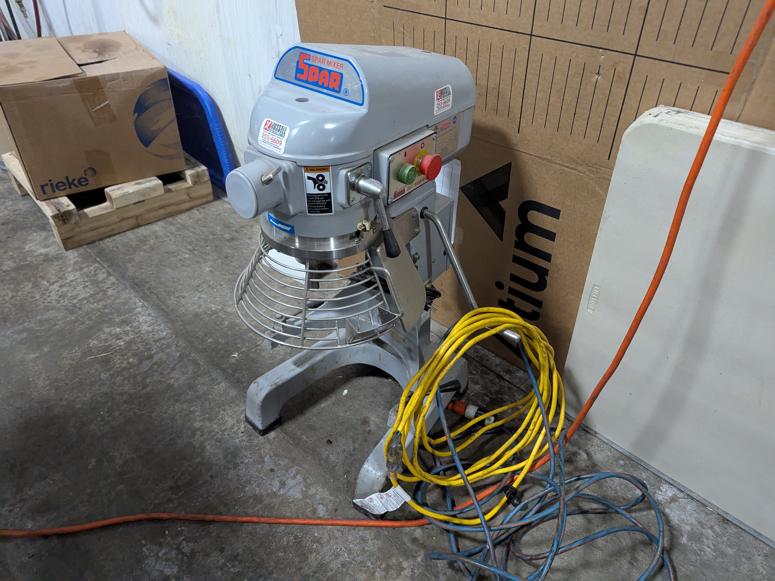 Used Sparr Planetary Mixer 200-J