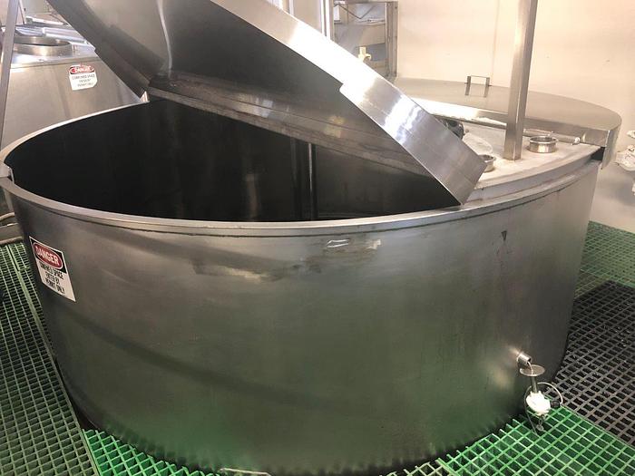 Used Metalcraft 1500 Gallon Jacketed Tank