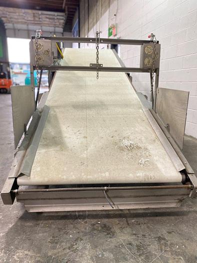 Used 13ft Long Incline Conveyor