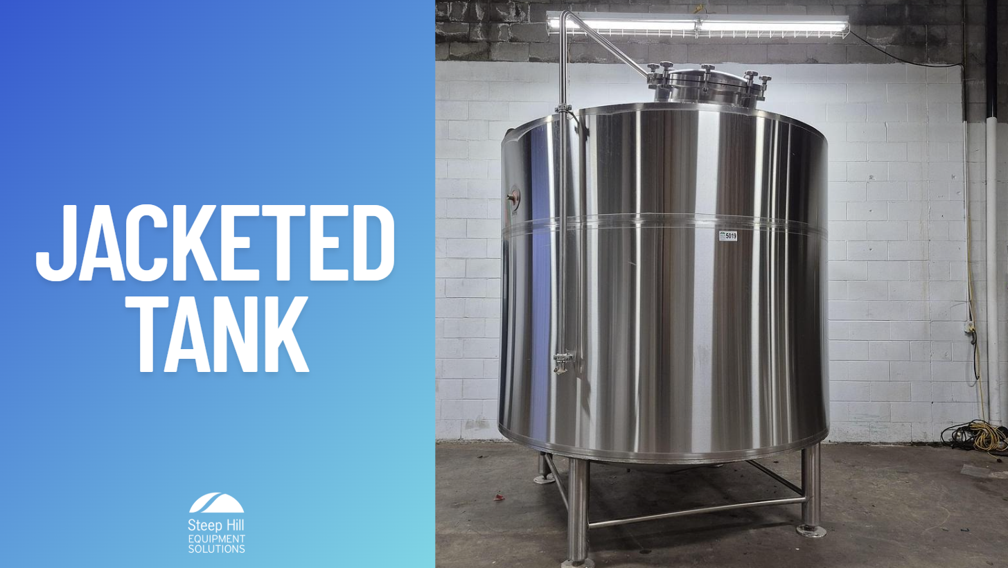 Used Sidmac 7000 Liter Jacketed Tank