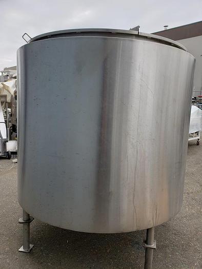 Used 500 Gallon SS Jacketed Holding Tank