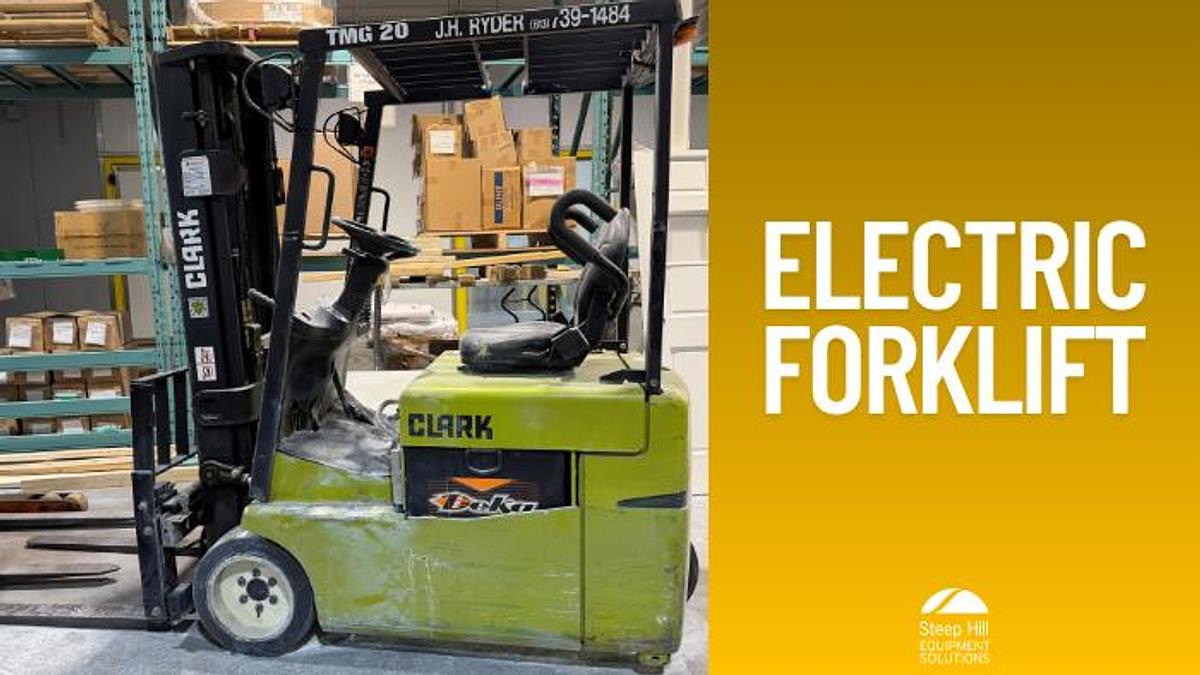 Used Clark TMG20 Electric Forklift