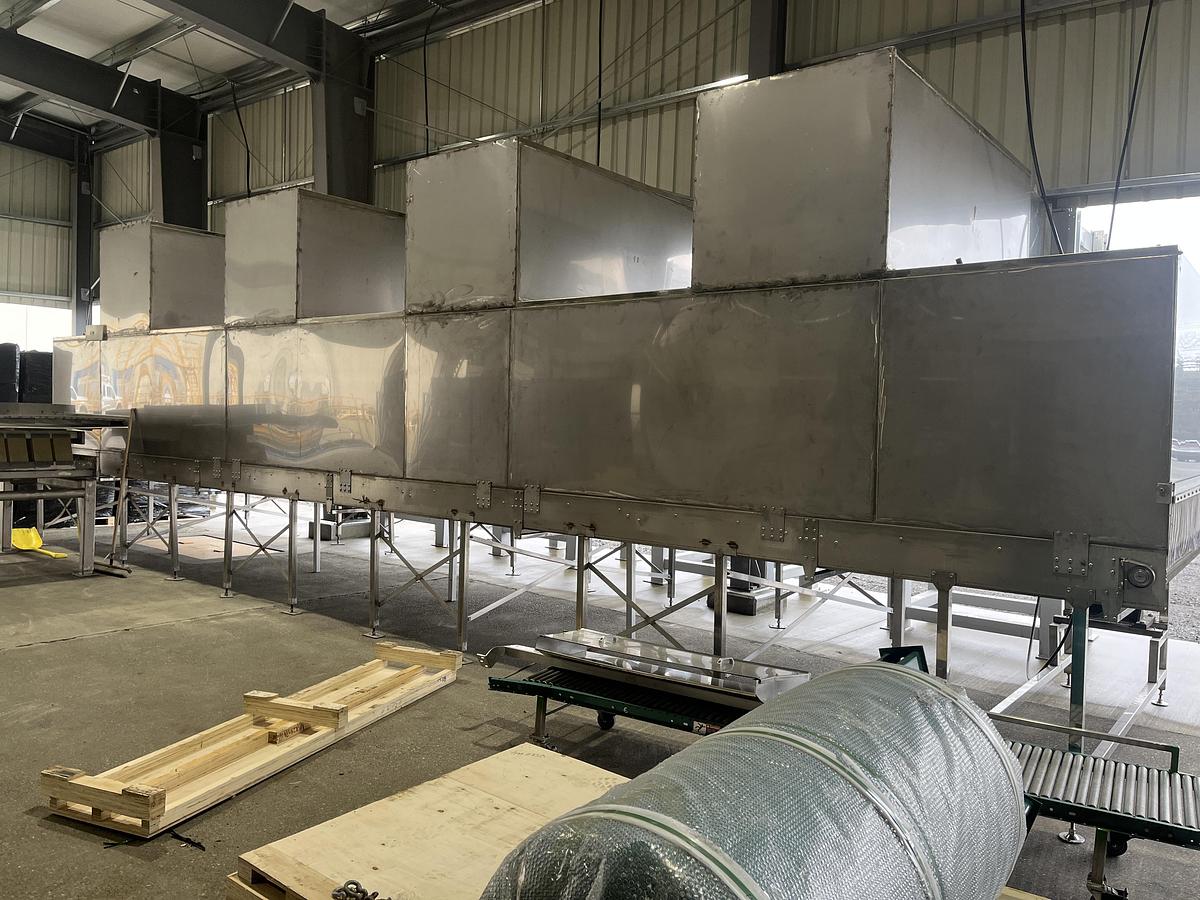 Used 4-Fan Conveyor Dryer