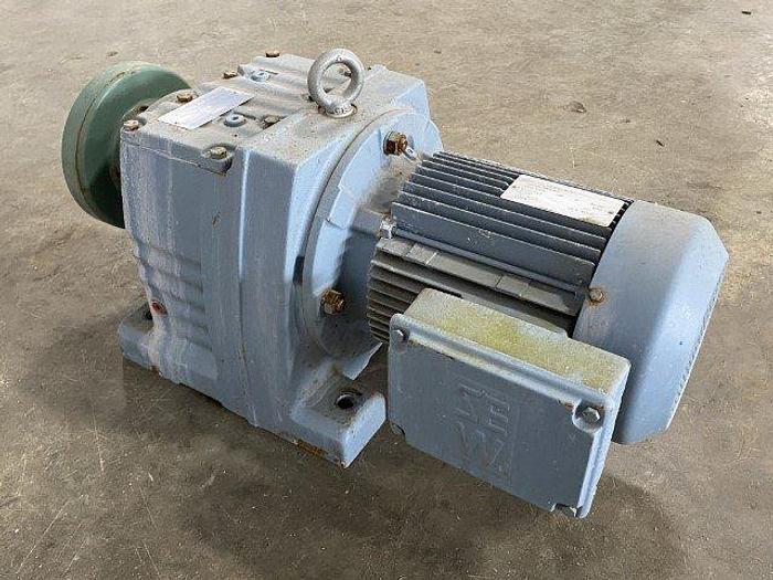 Used SEW Eurodrive R87 Helical Gear Motor