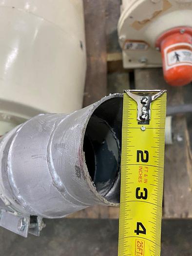 Used Kice VJ Rotary Airlock & Cyclone Collector