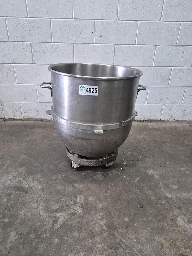 Used Hobart 140 Qt. Mixing Bowl with Dolly
