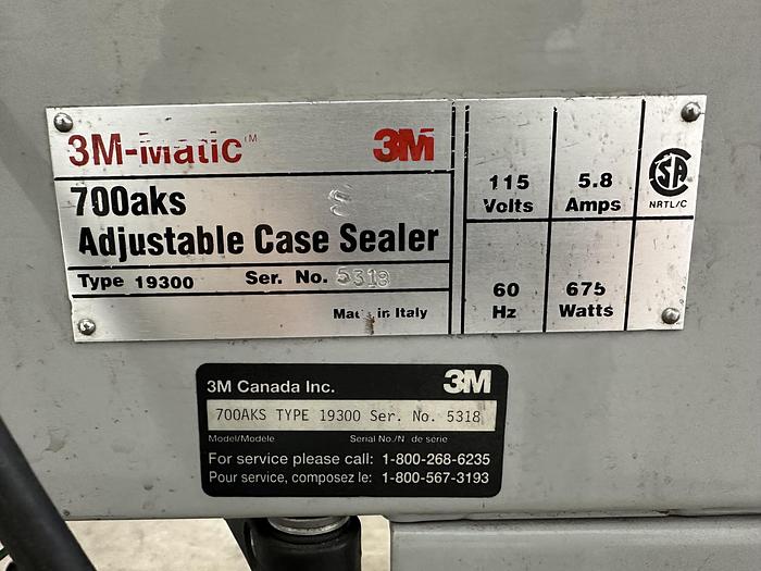 Used 3M-Matic Adjustable Case Sealer