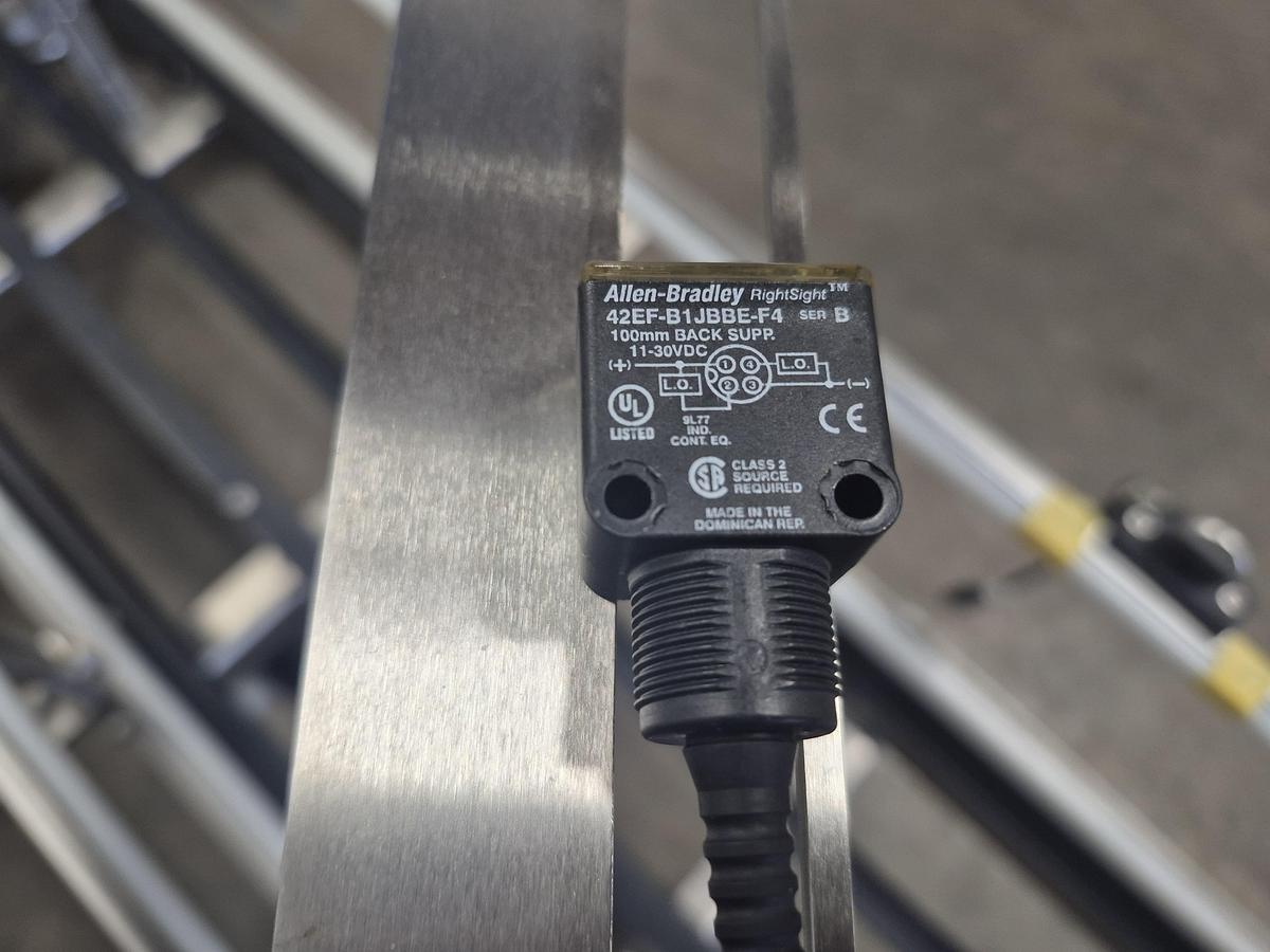 Used Pacific Inline Flow Meter Liquid Filling Machine