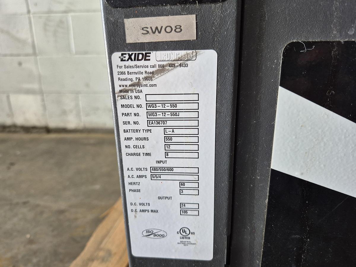 Used Exide Gold Industrial 3-Phase Battery Charger