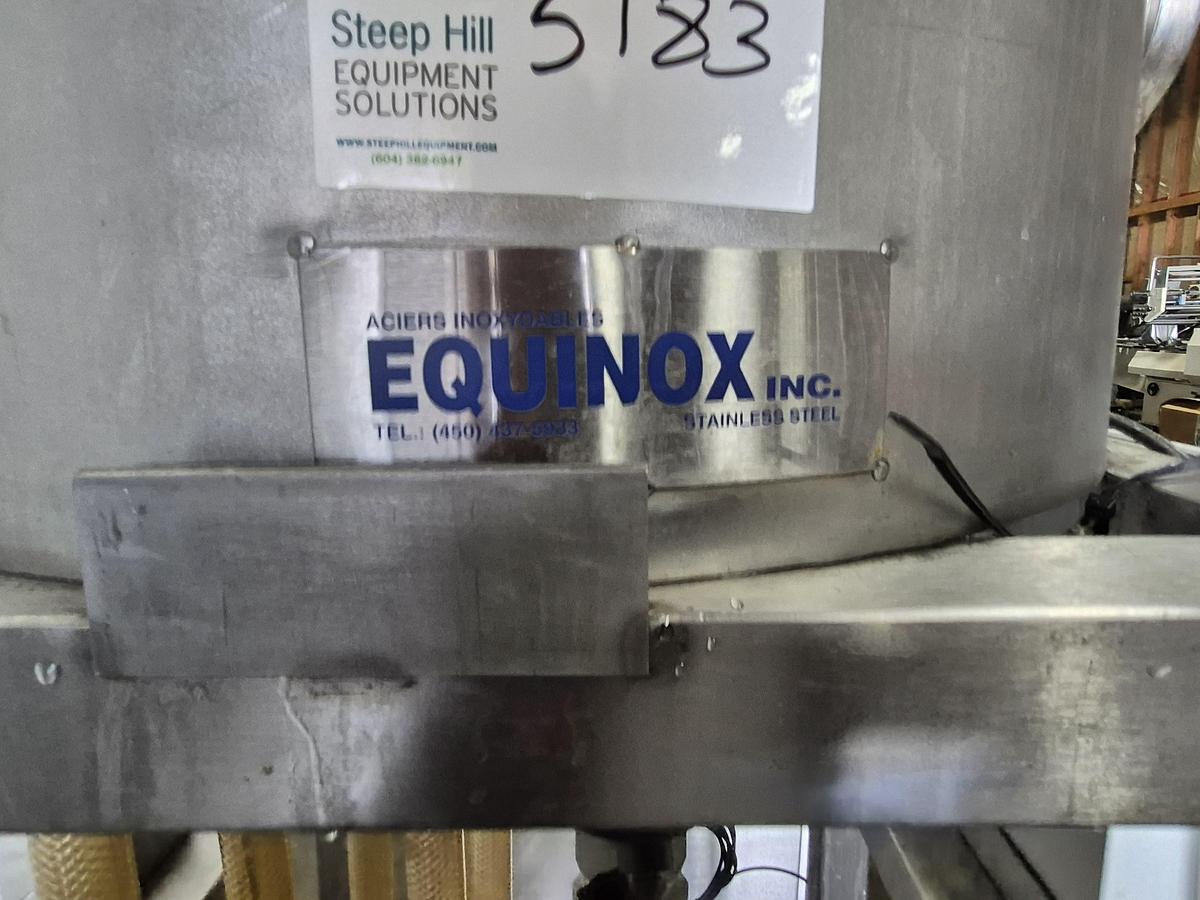 Used Aesus AESFill AF6 Fully Automatic 6-Head Liquid Filling Machine