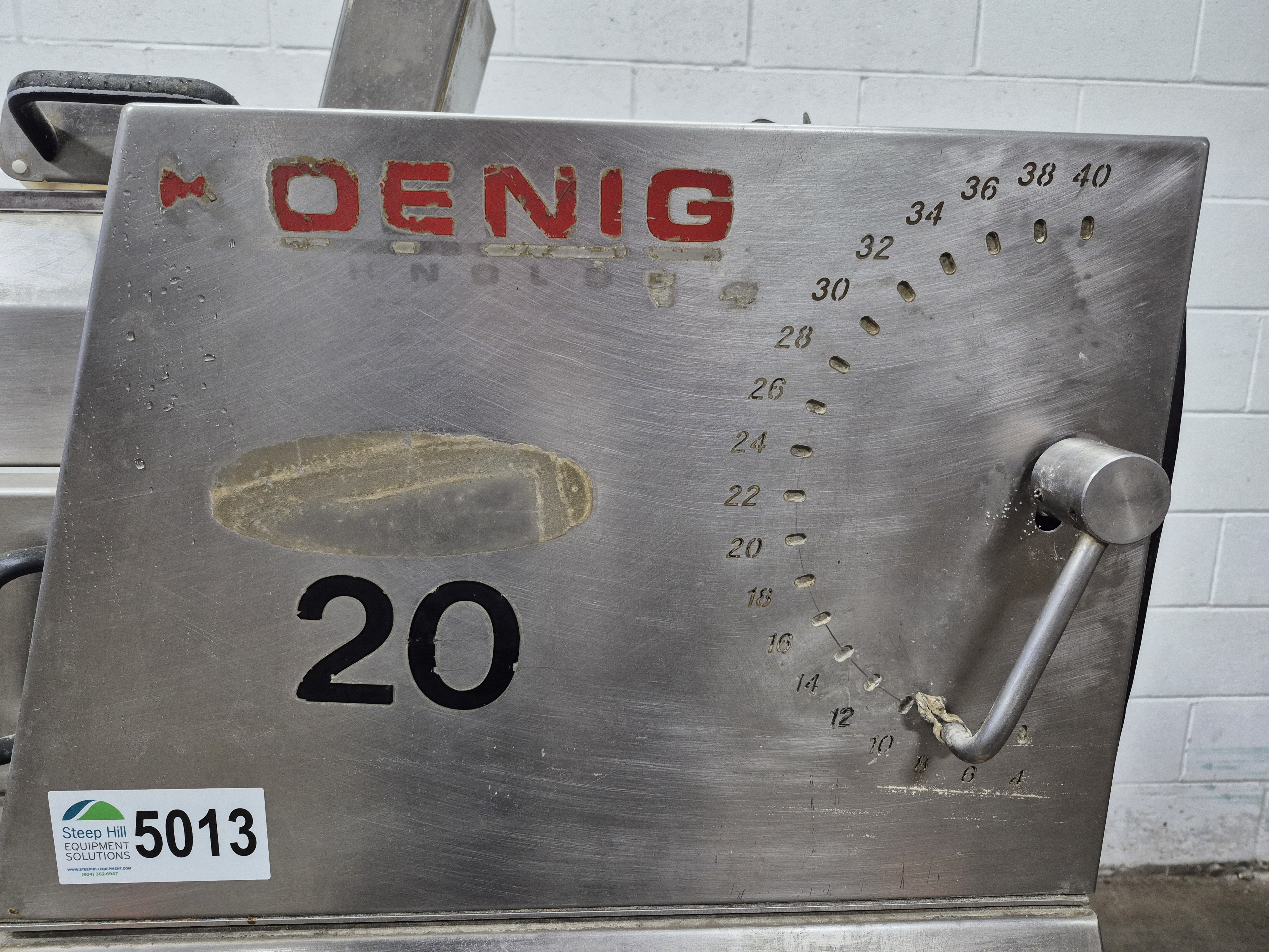 Used König Artisan SFC Dough Sheeter