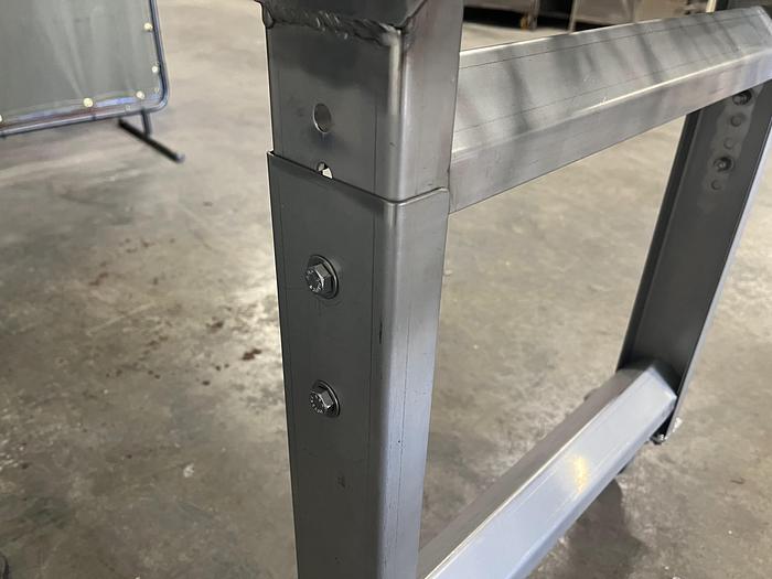 Used New Wave 6'L Wire Belt Conveyor