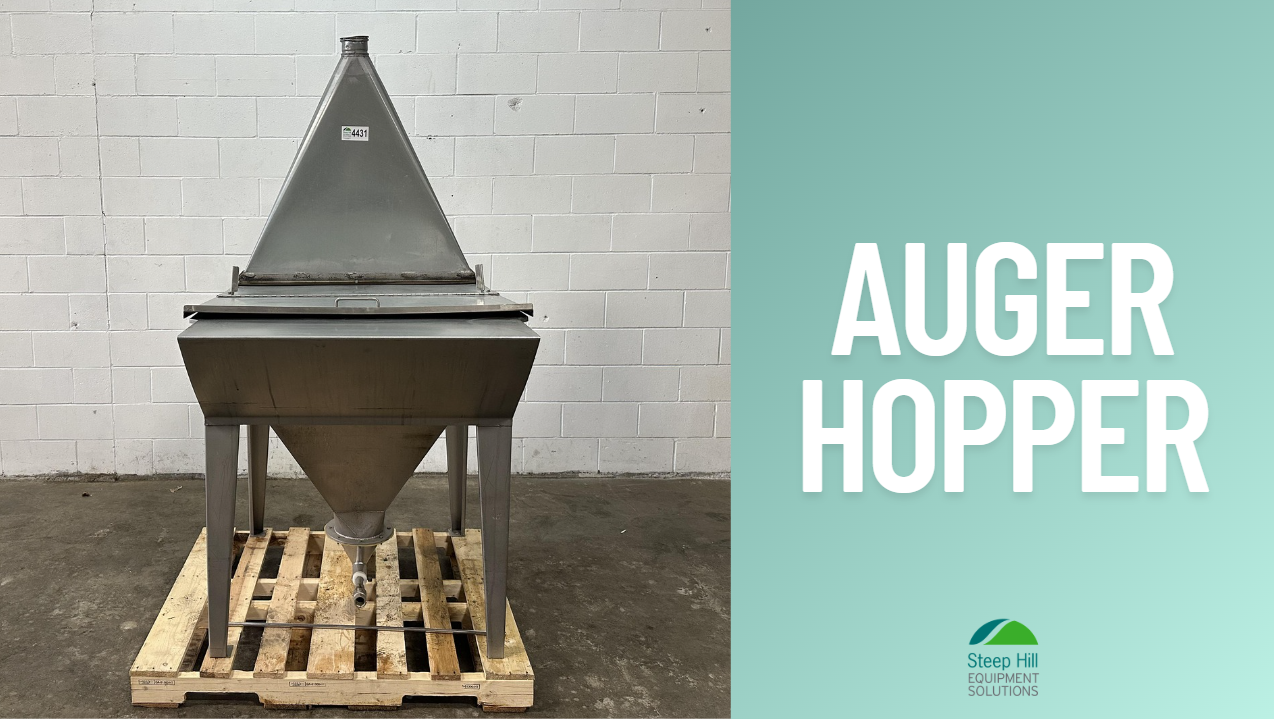 Used Flexicon Auger Hopper