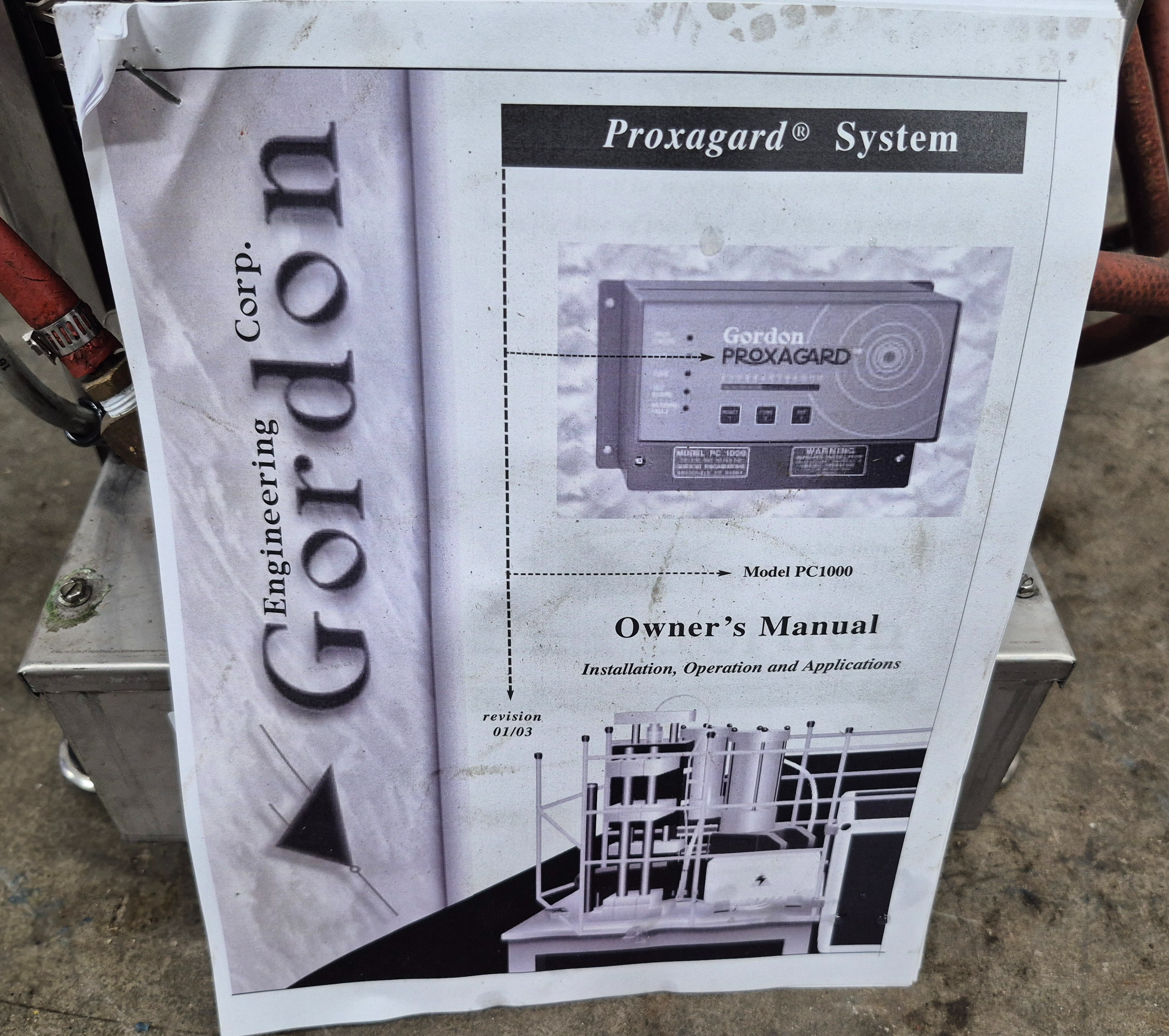 Used Gordon PC1000 Proxagard System