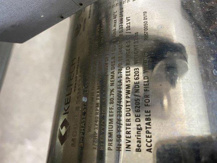 Used 11'L Incline Conveyor