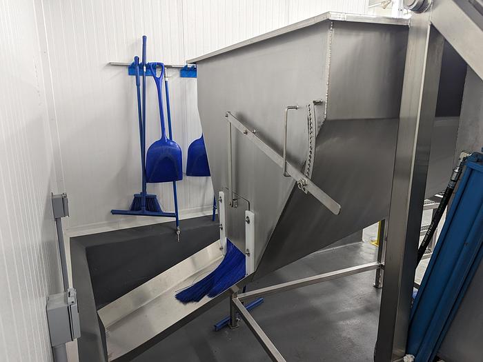 Used Custom SS Tote Dumper