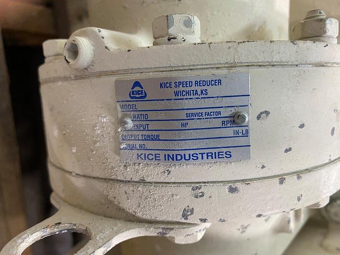 Used Kice VJ Rotary Airlock & Cyclone Collector